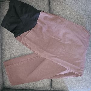 Old Navy Maternity Full Panel Pixie Ankle Pants